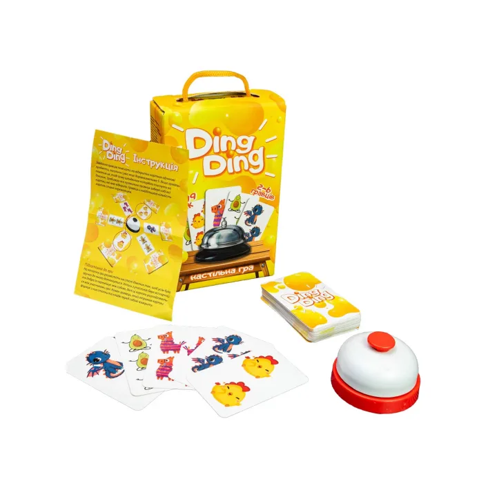 Настольная игра 30324 "Ding ding", в кор-ке р. 12*18.7*4.8 см
