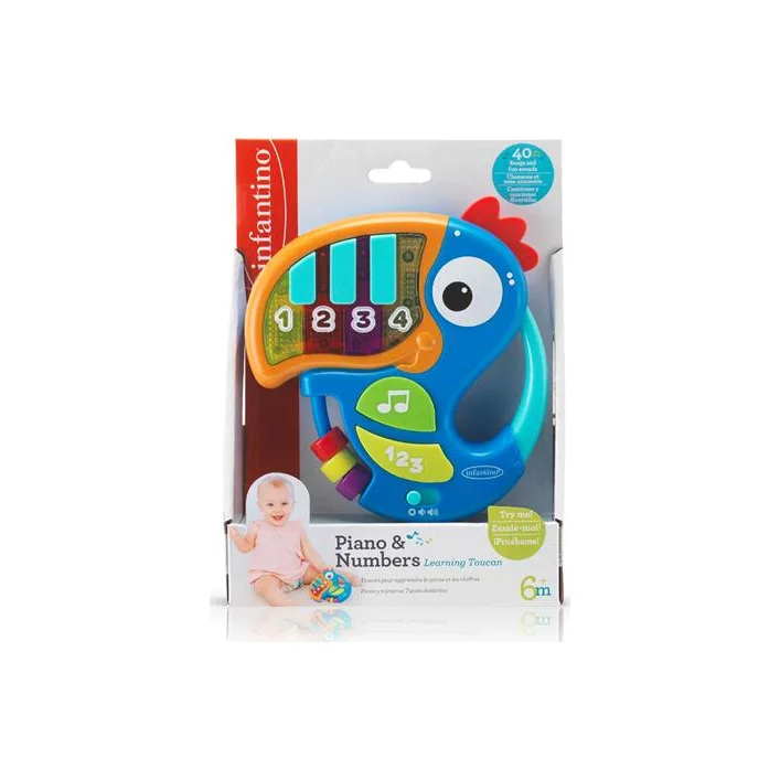 Музыкальная игрушка Infantino Тукан (212011)