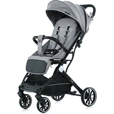 Детская прогулочная Коляска BAMBI FLASH (M 5727-1 Silver Gray) алюминий