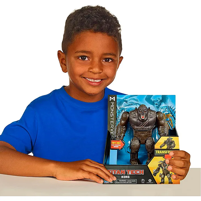 Фигурка Godzilla vs. Kong серии «Titan Tech» – Конг (20 cm)
