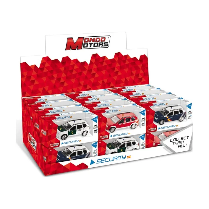 Автомодель Security Spain 18, Mondo, 1:43, ассортимент, 1 шт., арт. 53170