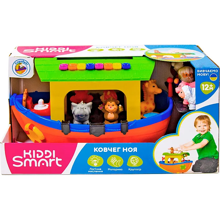 Игровой набор КОВЧЕГ НОЯ 063404 KIDDI SMART (украинский язык) (Муз3404)