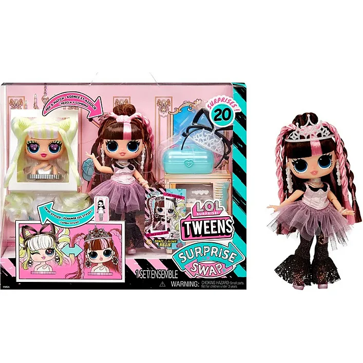 Игровой набор с куклой L.O.L. SURPRISE! Tweens серии "Surprise Swap" &ndash; БИЛЛИ БЛОНД (с аксесс.) 591740 (Лял7739)
