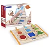 Деревянный сортер Guidecraft Manipulatives Фигуры и размеры (G6737)