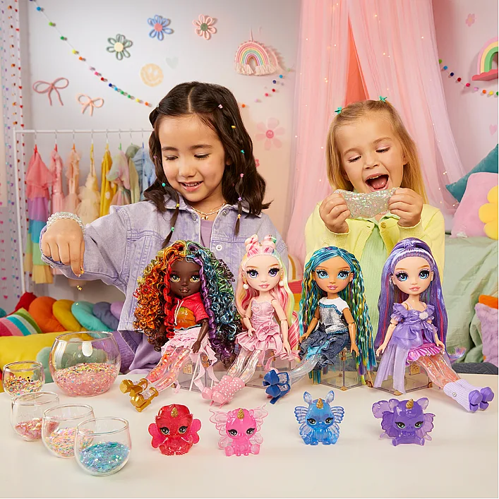 Ігровий набір з лялькою RAINBOW HIGH серії "Rainbow Shimmers" - СКАЙЛЕР (зі слаймом)