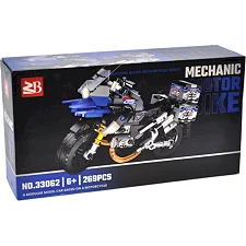 Конструктор 33062 "Мотоцикл" 269 дет. в коробці р.26x14x7 см YG Toys (Кон3062)