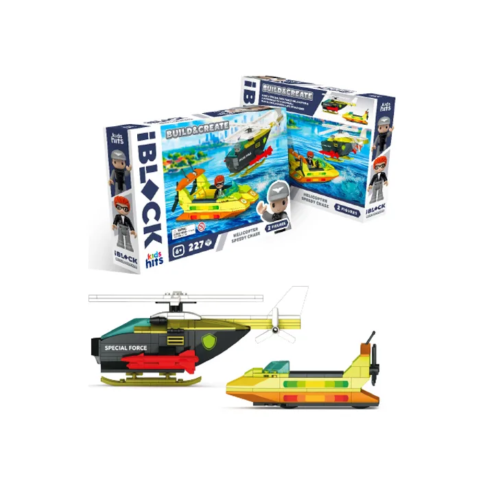Конструктор Kids hits IBLOCK JUNIOR KH42/004/1 227 деталей короб. 32*21.5*5 см (Кон2635)