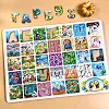 Деревянный пазл вкладыш "Украинский алфавит" Ubumblebees (ПСФ138) PSF138
