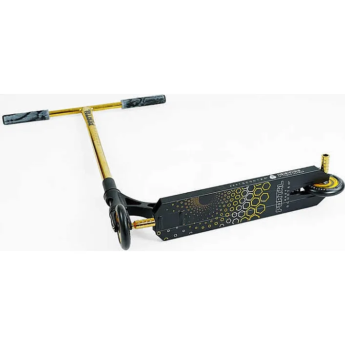 Самокат трюковый PL-91977 Best Scooter (4) "Portal" HIC-система, ПЕГИ, алюминиевый диск и дека, колёса PU, d=120мм, ширина руля 58 см