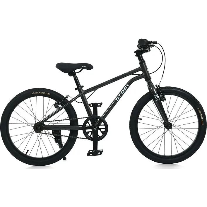 Велосипед детский LIGHTY MB 20LIGHTY DARK GREY, колеса 20 дюймов