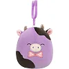 Мягкая игрушка на клипсе Squishmallows – Коровка Алекси