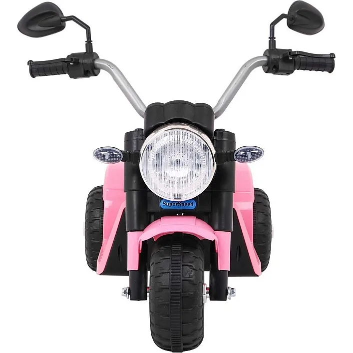 Детский аккумуляторный мотоцикл RAMIZ MiniBike розовый