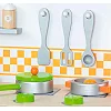 Детская кухня Viga Toys из дерева с посудой (50957FSC)