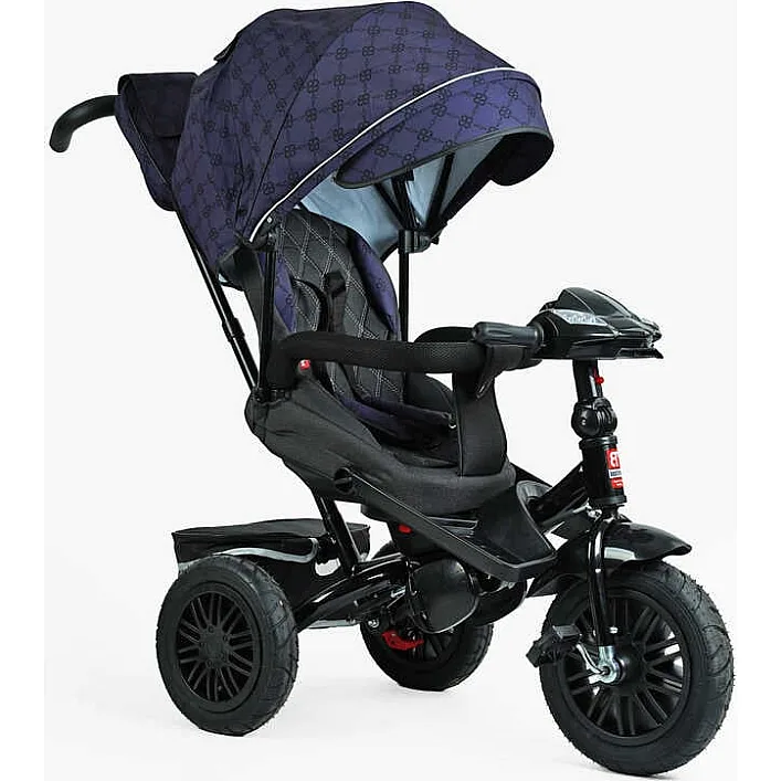 Велосипед 3-х кол. 8066 / 511-36 BestTrike "Perfetto" (1) поворотне сидіння, колеса гумові надувні, кошик, фара музична, U