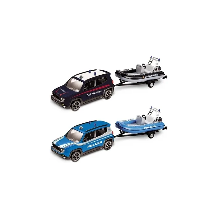 Автомодель JEEP RENEGADE с лодкой 1:43 (в ассортименте), Mondo (53131)
