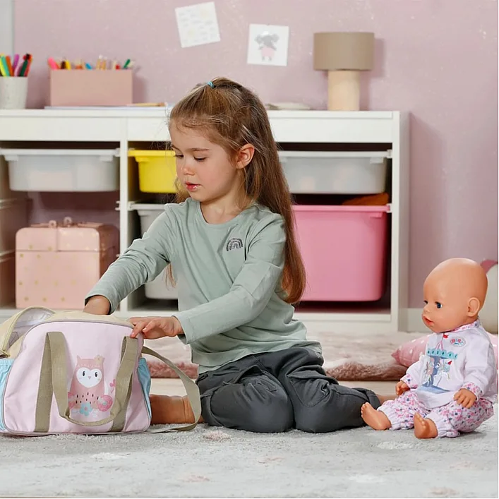 Сумка для ляльки BABY BORN – КВІТКОВИЙ НАСТРІЙ (з аксес.)