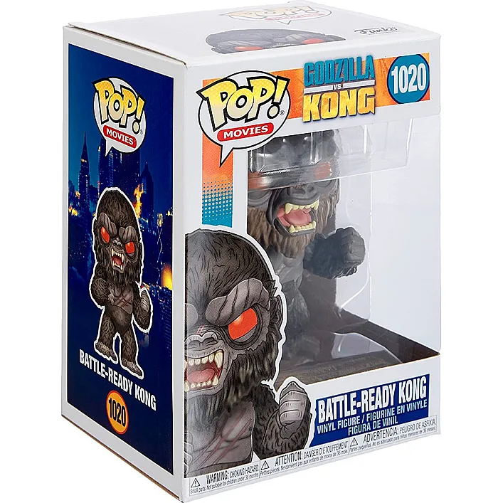 Игровая фигурка Funko Pop! серии Godzilla Vs Kong – Конг готовый к бою