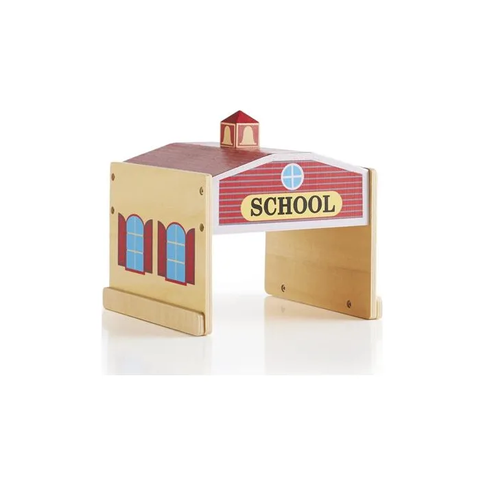 Набор строений Guidecraft Block Play к Дороге из дерева, 6 шт. (G6716)