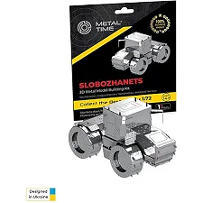Колекційна модель-конструктор Metal Time Tractor Slobozhanets Трактор ХТЗ (MT074)