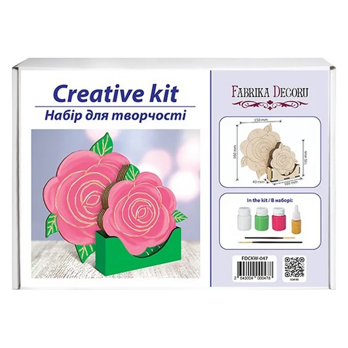 Детский набор для творчества "Roses" FDCKW-047
