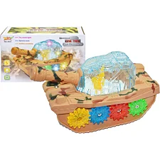 Танк музыкальный на батарейках в коробке 3933 г.25*28*13см (Маш3933)