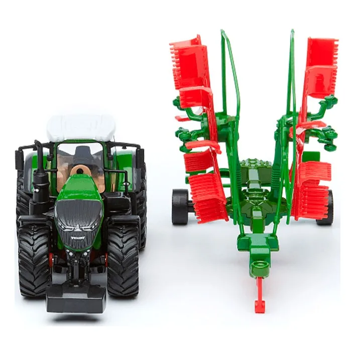Модель - Трактор Fendt 1050 Vario c роторными валковыми граблями