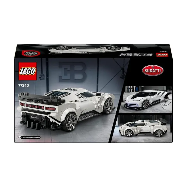 Конструктор LEGO Speed Champions Спортивний гіперкар Bugatti Centodieci 291 деталь (77240)