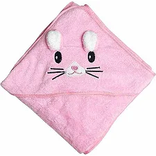 Детское полотенце с капюшоном MGZ-0640(Pink) размер 80х80 см