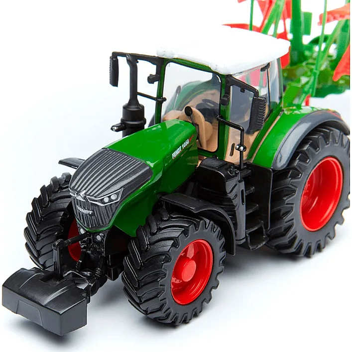 Модель - Трактор Fendt 1050 Vario c роторными валковыми граблями