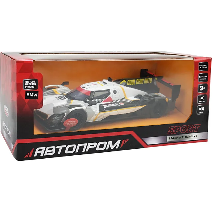 Колекційна машинка BMW M Hybrid V8 68285A(G) масштаб 1:24