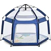 Дитячий манеж MR 1512 Sapphire Blue 146×127×110 см