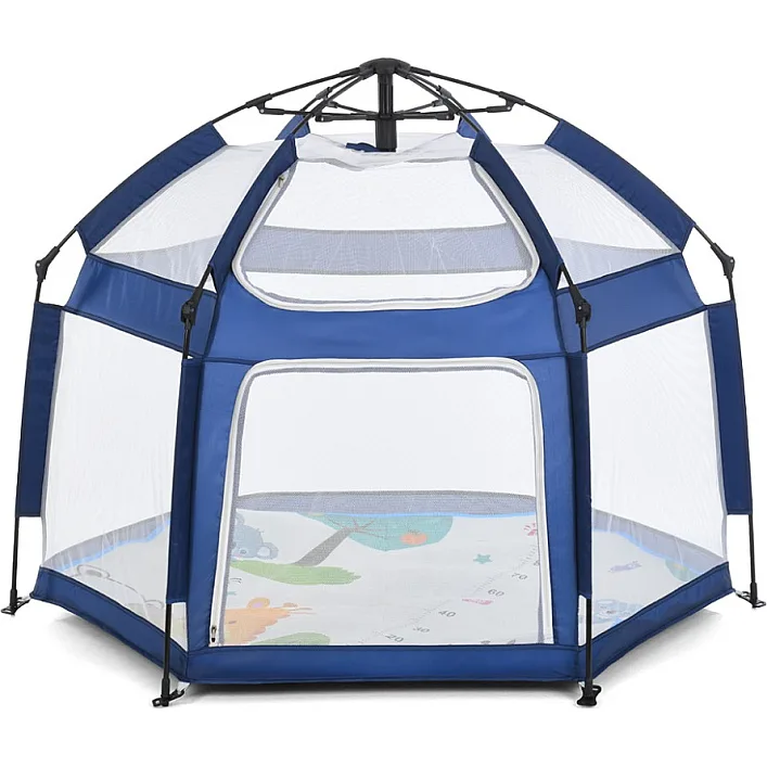 Дитячий манеж MR 1512 Sapphire Blue 146×127×110 см