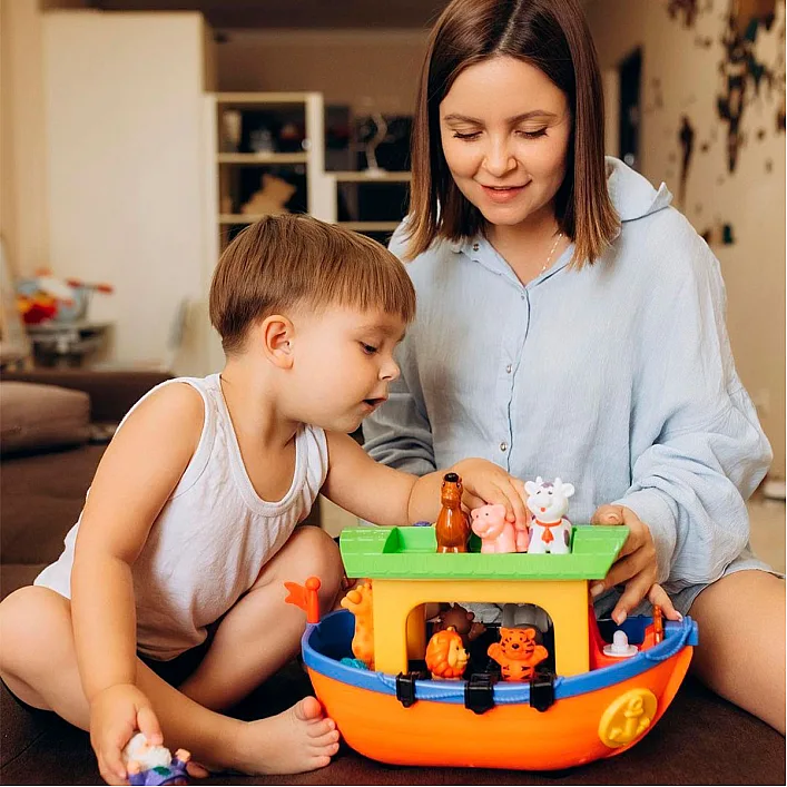 Игровой набор КОВЧЕГ НОЯ 063404 KIDDI SMART (украинский язык) (Муз3404)
