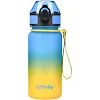 Детская бутылка для воды LittleBig UZSPACE 3020(Yellow-Blue) 350 мл, желто-голубая