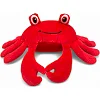Мягкая игрушка "Краб", красный, 30 см (с лапками)