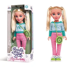 Кукла KH35/003 Beauty Star Flowery Spring, Rainbow Girl, кукла 46 см в коробке р. 21*52*12см (Лял3530)