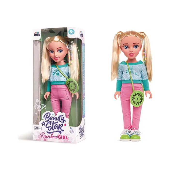 Лялька KH35/003 Beauty Star Flowery Spring,Rainbow Girl, лялька 46 см в коробці р. 21*52*12см (Лял3530)