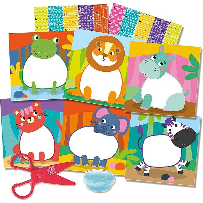 Набор для творчества серии Montessori – Вырезай с животными