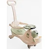 Каталка-толокарь JOY SJ-325-74 (6) колеса PU со светом, музыка и свет, защитный бампер, родительская ручка, в коробке