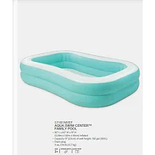 Intex Басейн 57181 NP "Aqua Swim Center" (3) розміром 229х147х46см., Обсяг: 600л, від 3 років