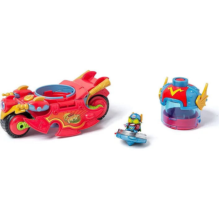 Игровой набор SUPERTHINGS серии «Rivals of Kaboom» – ЯРОСТНАЯ СКОРОСТЬ (машинка, 1 экскл. фигурка)