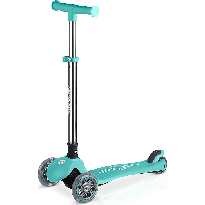 Самокат дитячий триколісний Ricokids Glow бірюзовий