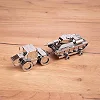 Колекційна модель-конструктор Metal Time Tractor Slobozhanets Трактор ХТЗ (MT074)