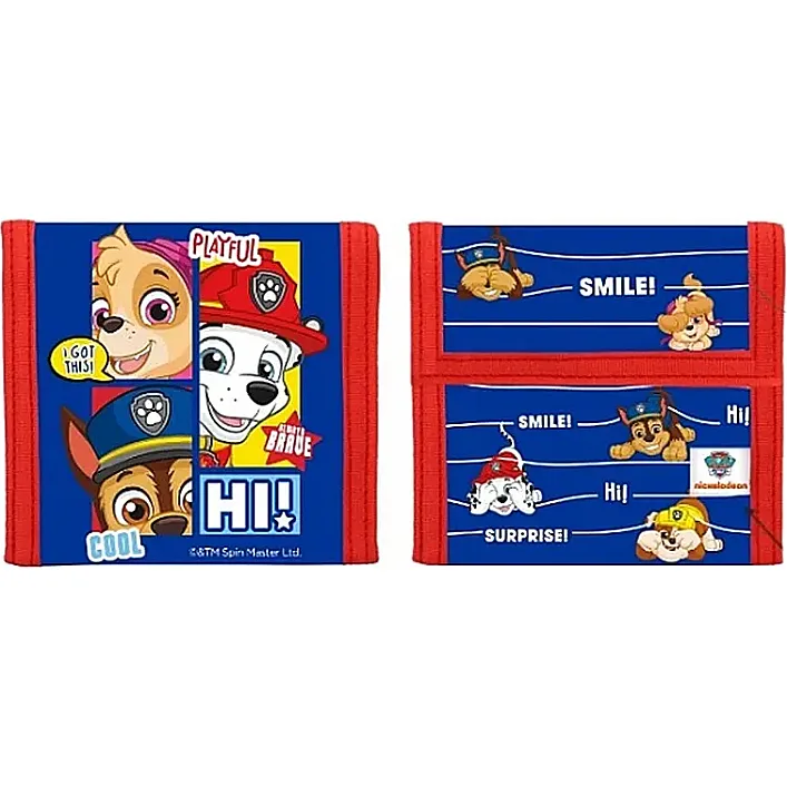 Гаманець Paw Patrol PL82124, для хлопчиків 13*10,5см (Різ2124)