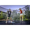 Батут THUNDER INSIDE ULTRA с внутренней сеткой 6 футов 185 см черно-розовый