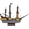 Деревянный 3D конструктор "Пиратский корабль" Puz-00928 р.34*27*9см PuzzleOk (Дер6228)