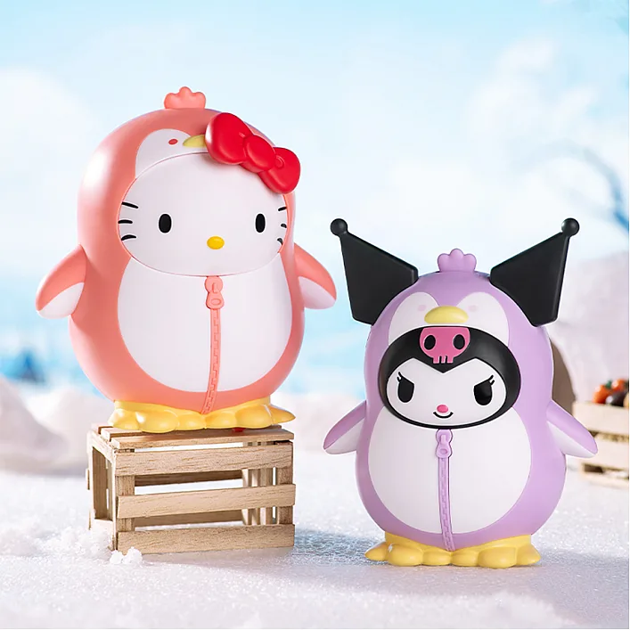 Механічна іграшка-сюрприз POP TOP SANRIO – БАЛ ПІНГВІНІВ (в ас.)