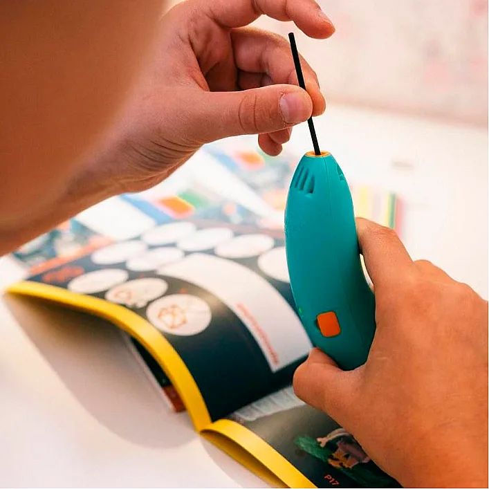 Набір стрижнів для 3D-ручки 3Doodler Start – МІКС (75 шт: зелений, жовтий, рожевий)
