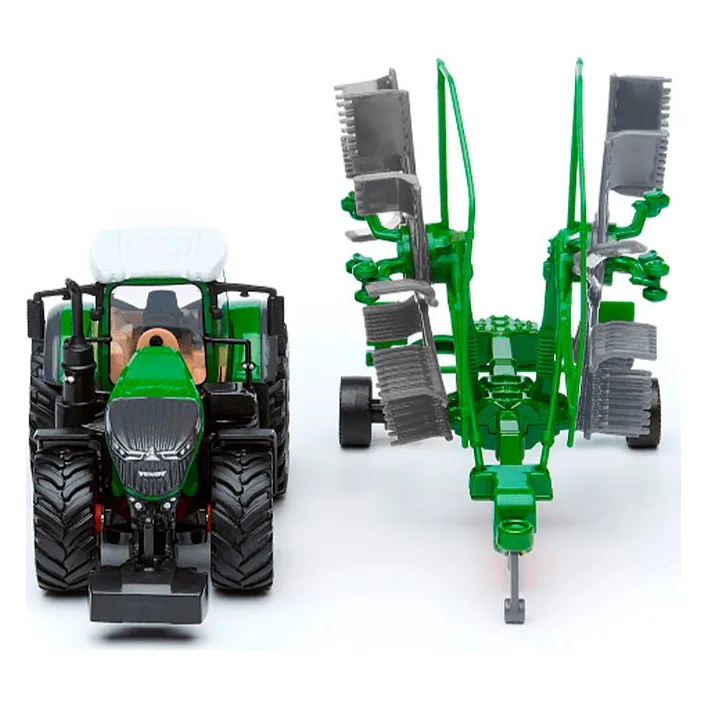 Модель - Трактор Fendt 1050 Vario c роторными валковыми граблями