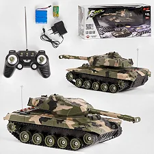 Танк на радіокеруванні HB-TK 05 (18) аккумулятор 4.8V, світло, звук, у коробці